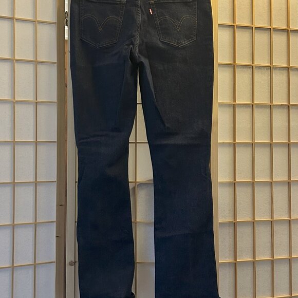 Levi’s 415 Relaxed Bootcut Jeans size 30 (10) Women’s regular length dark blue - Picture 5 of 6